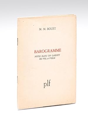 Immagine del venditore per Barogramme. Notes dans un carnet de vol  voile [ Edition originale ] venduto da Librairie du Cardinal