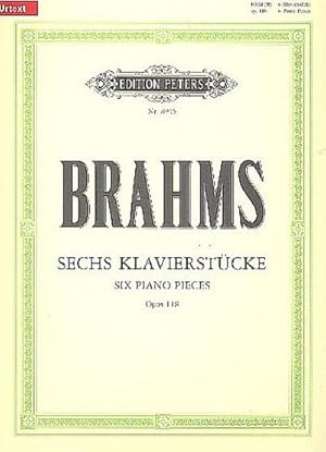 Bild des Verkufers fr 6 Piano Pieces Op. 118 zum Verkauf von Smartbuy