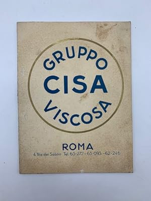 Gruppo Cisa Viscosa, Roma (pubblicazione pubblicitaria)