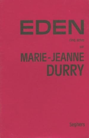 Imagen del vendedor de Eden - Marie-Jeanne Durry a la venta por Book Hmisphres