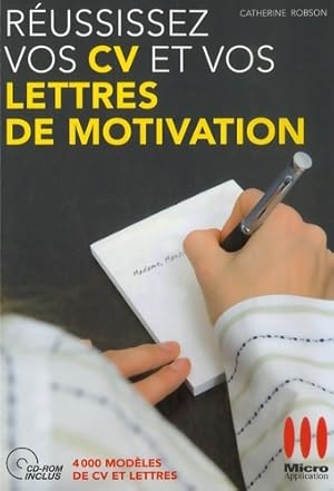 Imagen del vendedor de R?ussissez vos CV et vos lettres de motivation - Catherine Robson a la venta por Book Hmisphres