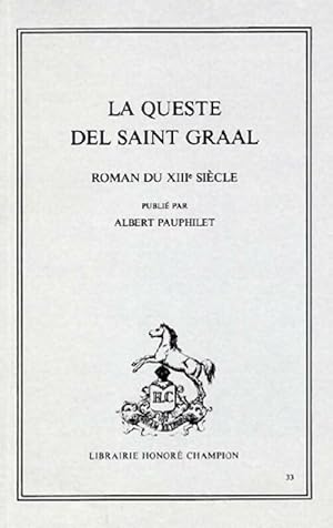 Seller image for La queste del Saint Graal - Olivier H?lix for sale by Book Hmisphres