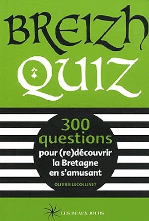 Seller image for Breizh quiz - Olivier Lecollinet for sale by Book Hmisphres