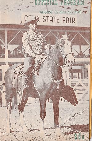 Program 1949 Colorado State Fair Pueblo