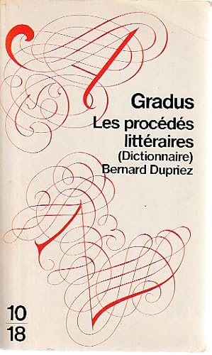 Seller image for Gradus: Les procds littraires (Dictionnaire), for sale by L'Odeur du Book