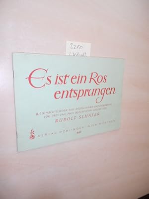 Es ist ein Ros entsprungen. Weihnachtslieder aus Deutschland und Österreich.