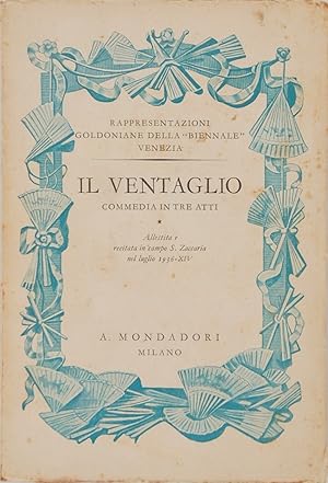 Seller image for Carlo Goldoni. Il ventaglio. Commedia in tre atti for sale by FABRISLIBRIS