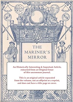 Bild des Verkufers fr Four Dordrecht Ships of The Sixteenth Century. An original article from the Mariner's Mirror, 1975. zum Verkauf von Cosmo Books