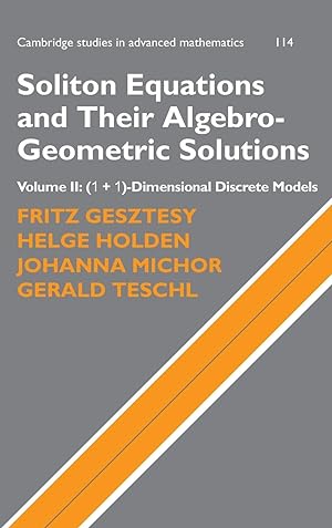 Bild des Verkufers fr Soliton Equations and Their Algebro-Geometric Solutions zum Verkauf von moluna