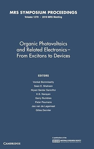 Seller image for Organic Photovoltaics and Related Electronics - From Excitons to Devices for sale by moluna
