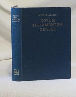 Seller image for NOVUM TESTAMENTUM GRAECE for sale by By The Way Books