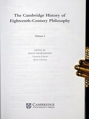 The Cambridge History of Eighteenth-Century Philosophy (2 Volume set): Haakonssen, Knud (ed)