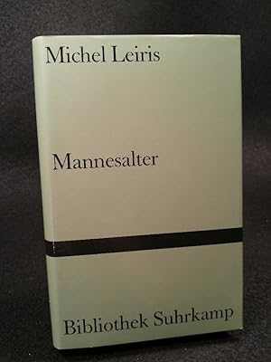 Imagen del vendedor de Mannesalter [Neubuch] (Bibliothek Suhrkamp) a la venta por ANTIQUARIAT Franke BRUDDENBOOKS