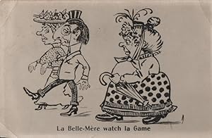 Seller image for third wheel postcard: La Belle Mere Watch la Game for sale by Mobyville