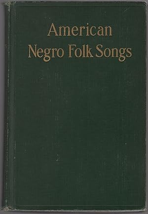 Imagen del vendedor de American Negro Folk-Songs a la venta por Between the Covers-Rare Books, Inc. ABAA