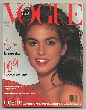 Imagen del vendedor de Vogue Espa�a No. 1, April 1988 a la venta por Between the Covers-Rare Books, Inc. ABAA
