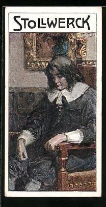 Seller image for Sammelbild Stollwerck Schokolade, Gruppe 435, No. VI., englischer Dichter John Milton for sale by Bartko-Reher
