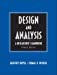 Seller image for Design and Analysis: A Researcher's Handbook (4th Edition) for sale by Pieuler Store