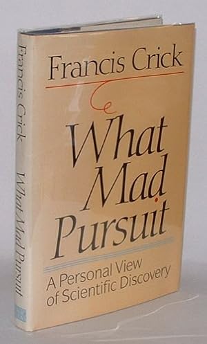 Immagine del venditore per What Mad Pursuit: A Personal View of Scientific Discovery venduto da Pieuler Store