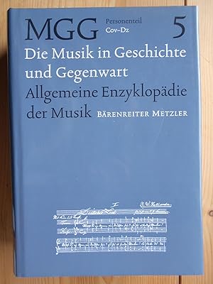 Die Musik in Geschichte und Gegenwart; Teil: Personenteil 5., Cov - Dz Allgemeine Enzyklopädie de...