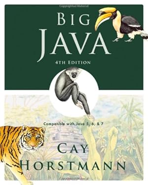 Seller image for Big Java: Compatible with Java 5, 6 and 7 for sale by Pieuler Store