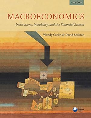 Seller image for Macroeconomics: Institutions, Instability, and the Financial System for sale by Pieuler Store
