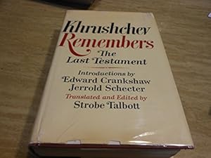 Seller image for Khrushchev Remembers: The Last Testament (Illustrated) for sale by Pieuler Store