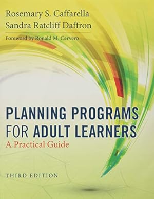 Seller image for Planning Programs for Adult Learners: A Practical Guide for sale by Pieuler Store