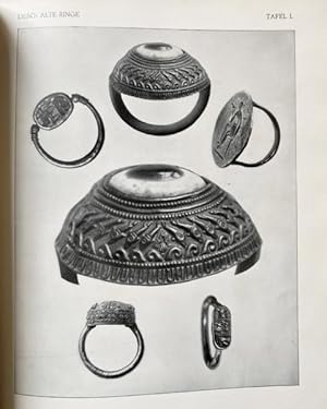 Alte Ringe in 135 Original-Aufnahmen aus dem Museum der Badischen Kunstgewerbeschule Pforzheim au...