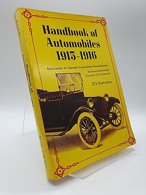 Seller image for Handbook of Automobiles, 1915-1916 for sale by Barclay Books