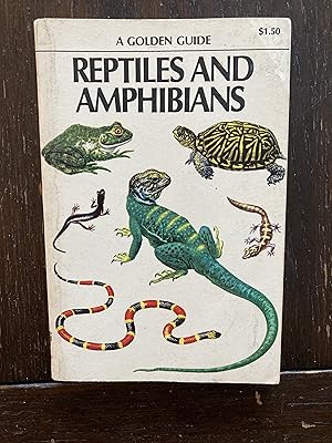 Bild des Verkufers fr REPTILES AND AMPHIBIANS: A Golden Nature Guide zum Verkauf von Paul Gritis Books