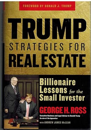 Imagen del vendedor de TRUMP STRATEGIES FOR REAL ESTATE Billionaire Lessons for the Small Investor a la venta por The Avocado Pit