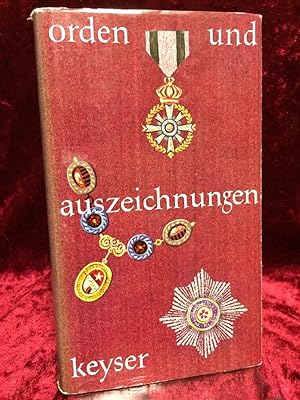 Imagen del vendedor de Orden und Auszeichnungen in Geschichte und Gegenwart. a la venta por Altstadt-Antiquariat Nowicki-Hecht UG