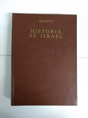 Imagen del vendedor de Historia del Israel a la venta por Libros Ambig