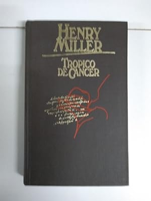 Imagen del vendedor de Tropico de cancer a la venta por Libros Ambigú