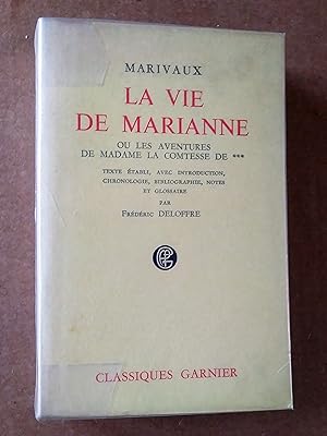 Seller image for La vie de Marianne ou Les aventures de Madame la Comtesse de *** for sale by Livresse