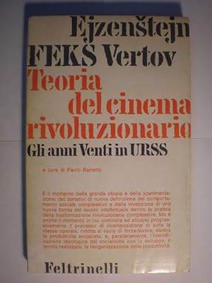 Immagine del venditore per Teoria del cinema rivoluzionario. Gli anni Venti in URSS venduto da Librera Antonio Azorn