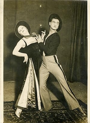 "Dussia BERESKA et Kurt GRAFF de l'Opéra d'État de Berlin 1931" Photo originale G. DEVRED / Agenc...