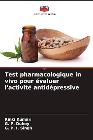 Bild des Verkufers fr Test pharmacologique in vivo pour valuer l\ activit antidpressive zum Verkauf von moluna