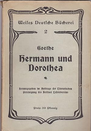 Bild des Verkufers fr Hermann und Dorothea zum Verkauf von Versandantiquariat Karin Dykes