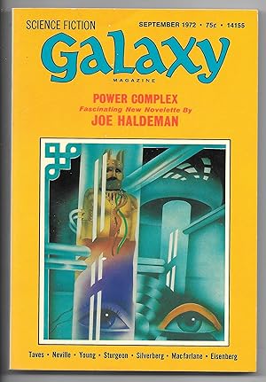 Imagen del vendedor de Galaxy Magazine: September-October, 1972 a la venta por Dark Hollow Books, Member NHABA, IOBA