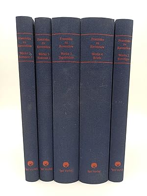 Sämtliche Werke in fünf Bänden (5 Bände komplett) Band 1: Romane 1 / Band 2: Romane 2 / Band 3: T...