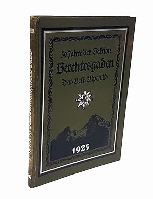 Immagine del venditore per Festschrift der Sektion Berchtesgaden des D. u. . A.-V. Herausgegeben aus Anla ihres 50 jhrigen Bestehens. venduto da Antiquariat Dennis R. Plummer