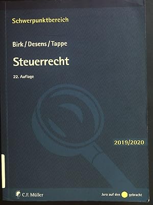 Bild des Verkufers fr Steuerrecht. Schwerpunkte. Schwerpunktbereich; zum Verkauf von books4less (Versandantiquariat Petra Gros GmbH & Co. KG)