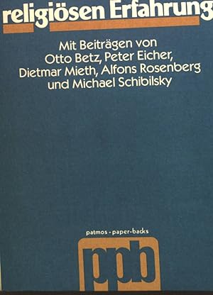 Seller image for Zugnge zur religisen Erfahrung. for sale by books4less (Versandantiquariat Petra Gros GmbH & Co. KG)