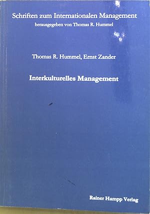 Bild des Verkufers fr Interkulturelles Management. Schriften zum internationalen Management ; Bd. 10 zum Verkauf von books4less (Versandantiquariat Petra Gros GmbH & Co. KG)