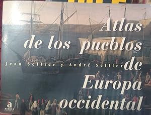 Image du vendeur pour ATLAS DE LOS PUEBLOS DE EUROPA OCCIDENTAL (CON ALGUNOS SUBRAYADOS) mis en vente par Libros Dickens
