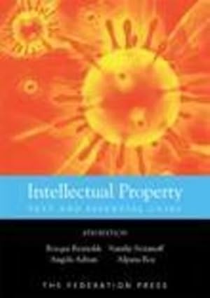 Immagine del venditore per Intellectual Property: Text and Essential Cases venduto da WeBuyBooks