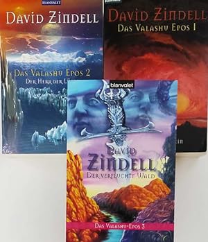 3 Romane: Das Valashu Epos I Der magische Stein / Das Valashu Epos 2 Der Herr der Lügen / Das Val...