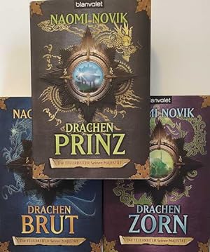 3 Romane: Die Feuerreiter Seiner Majestät 1. Band Drachenblut / 2. Band Drachenprinz / 3. Band Dr...